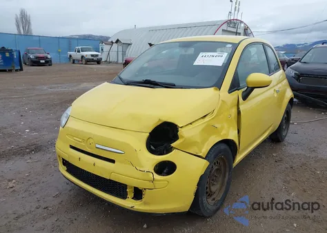 2012 Fiat 500 Pop z USA, uszkodzony, nr VIN 3C3CFFAR6CT183881